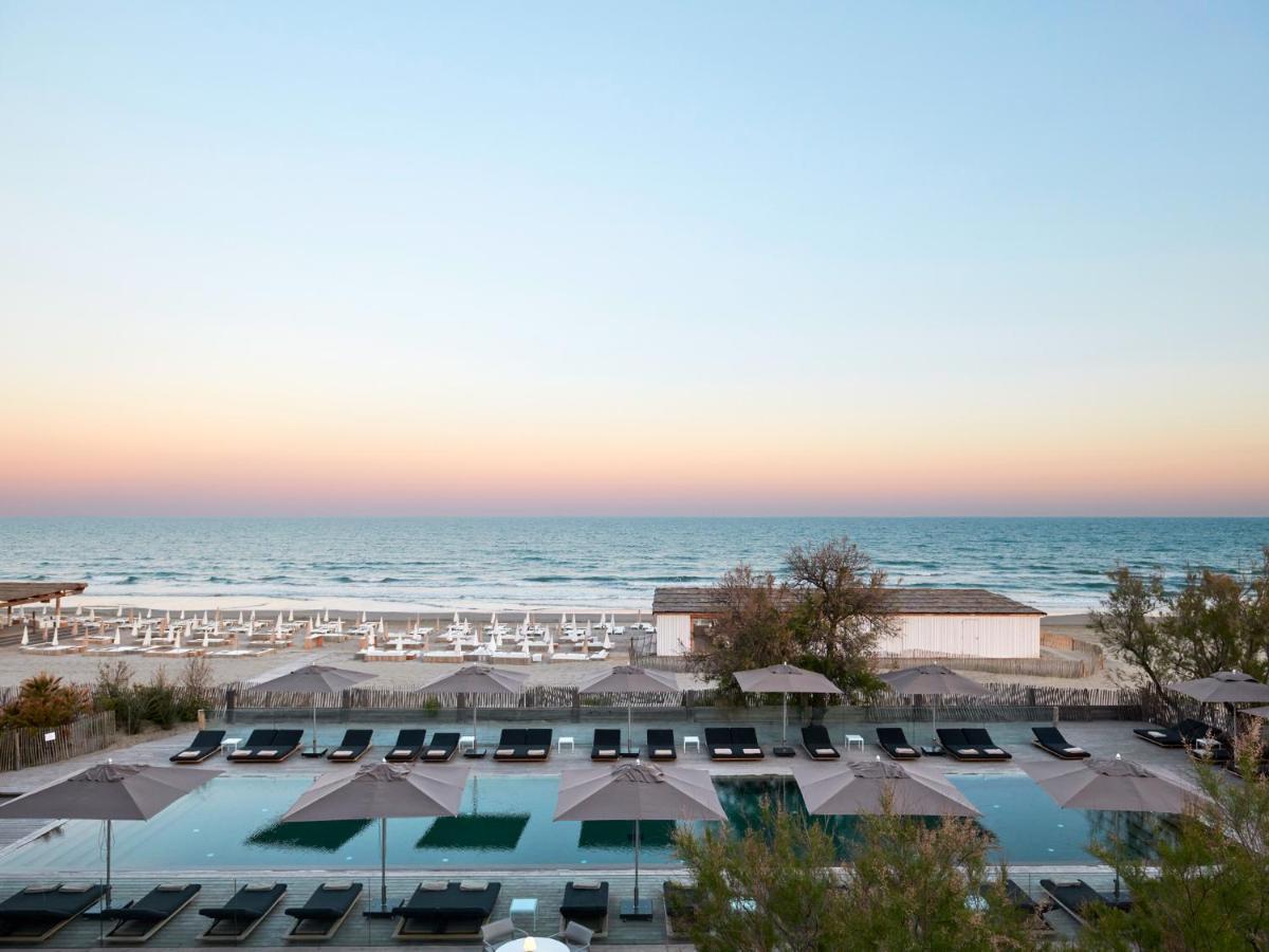 Hôtel Plage Palace&Spa Palavas-les-Flots Buitenkant foto The beach at the Grand Hotel