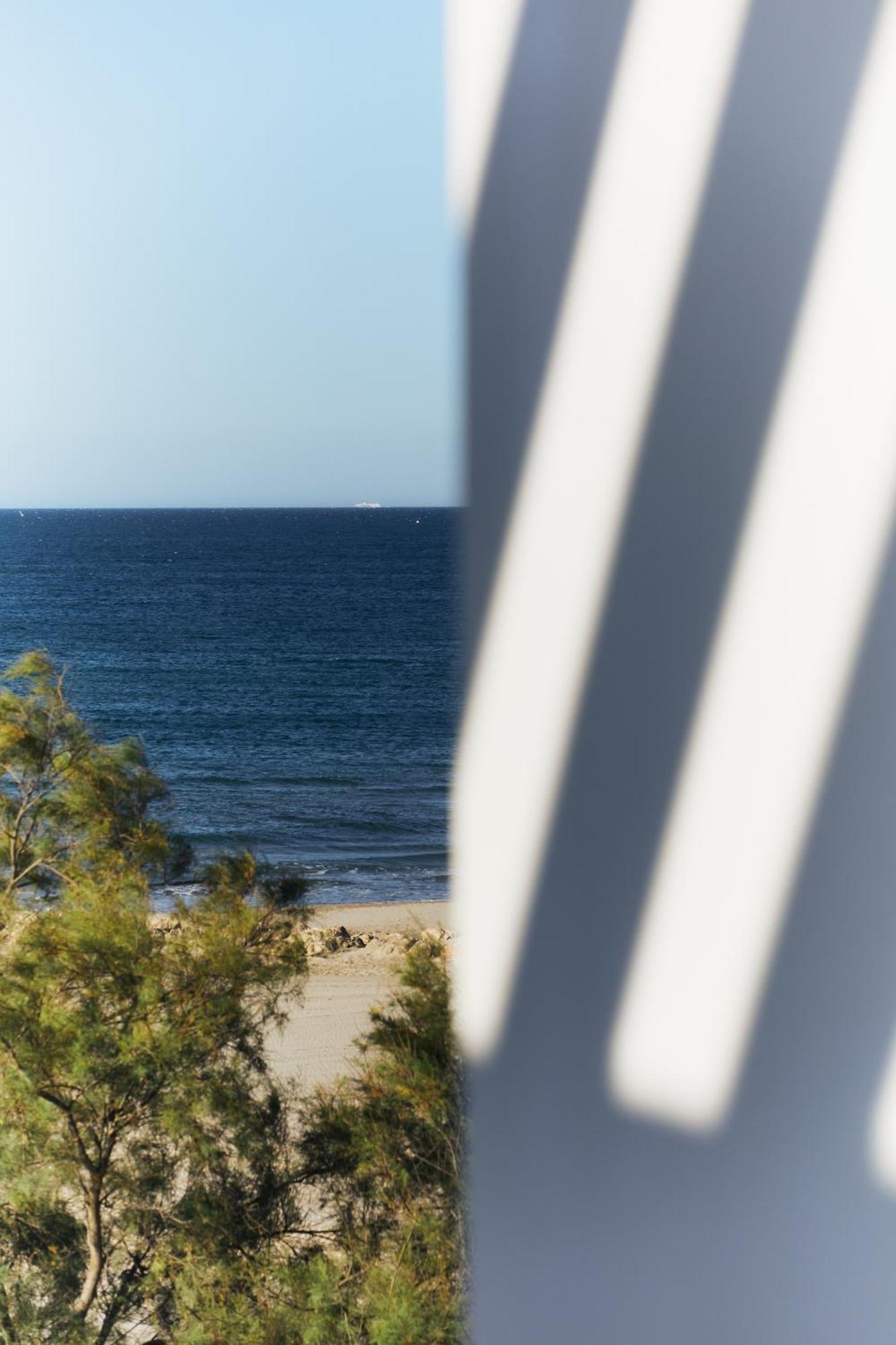 Hôtel Plage Palace&Spa Palavas-les-Flots Buitenkant foto View of the sea from the hotel